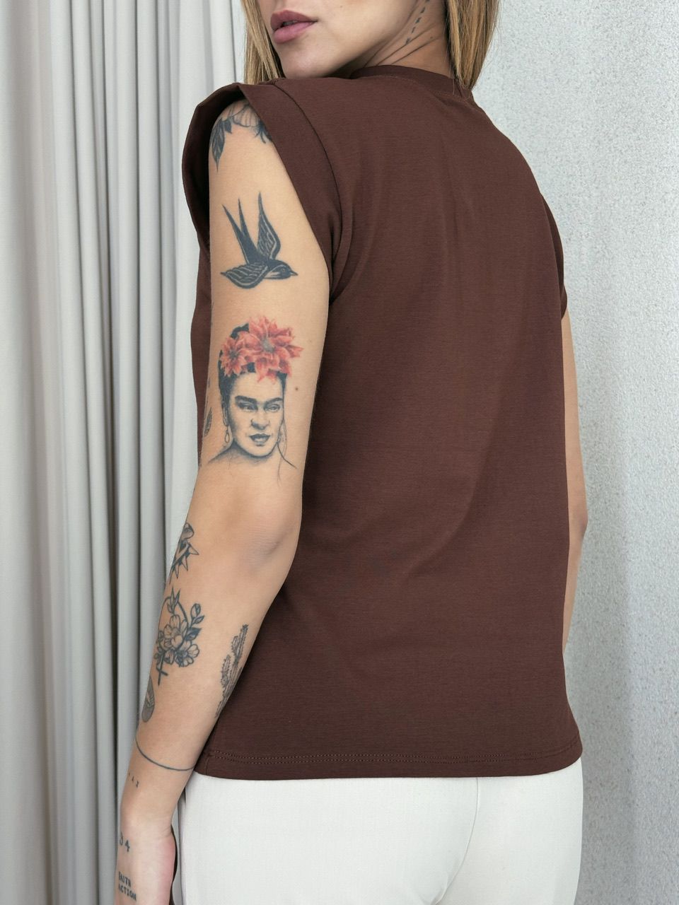 BLUSA PIETRA CAVADA MARROM