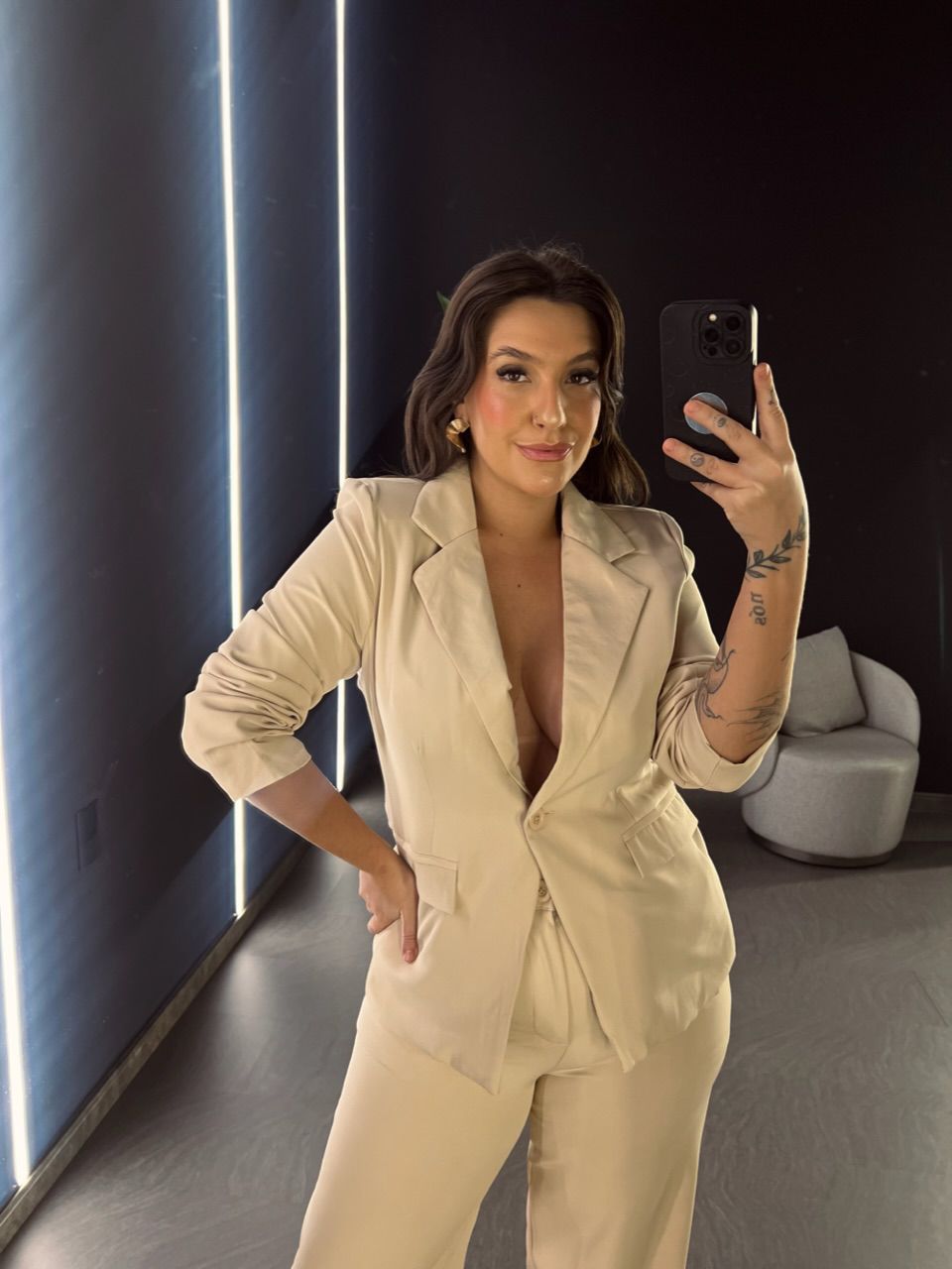 CONJUNTO ELLEN BLAZER NUDE