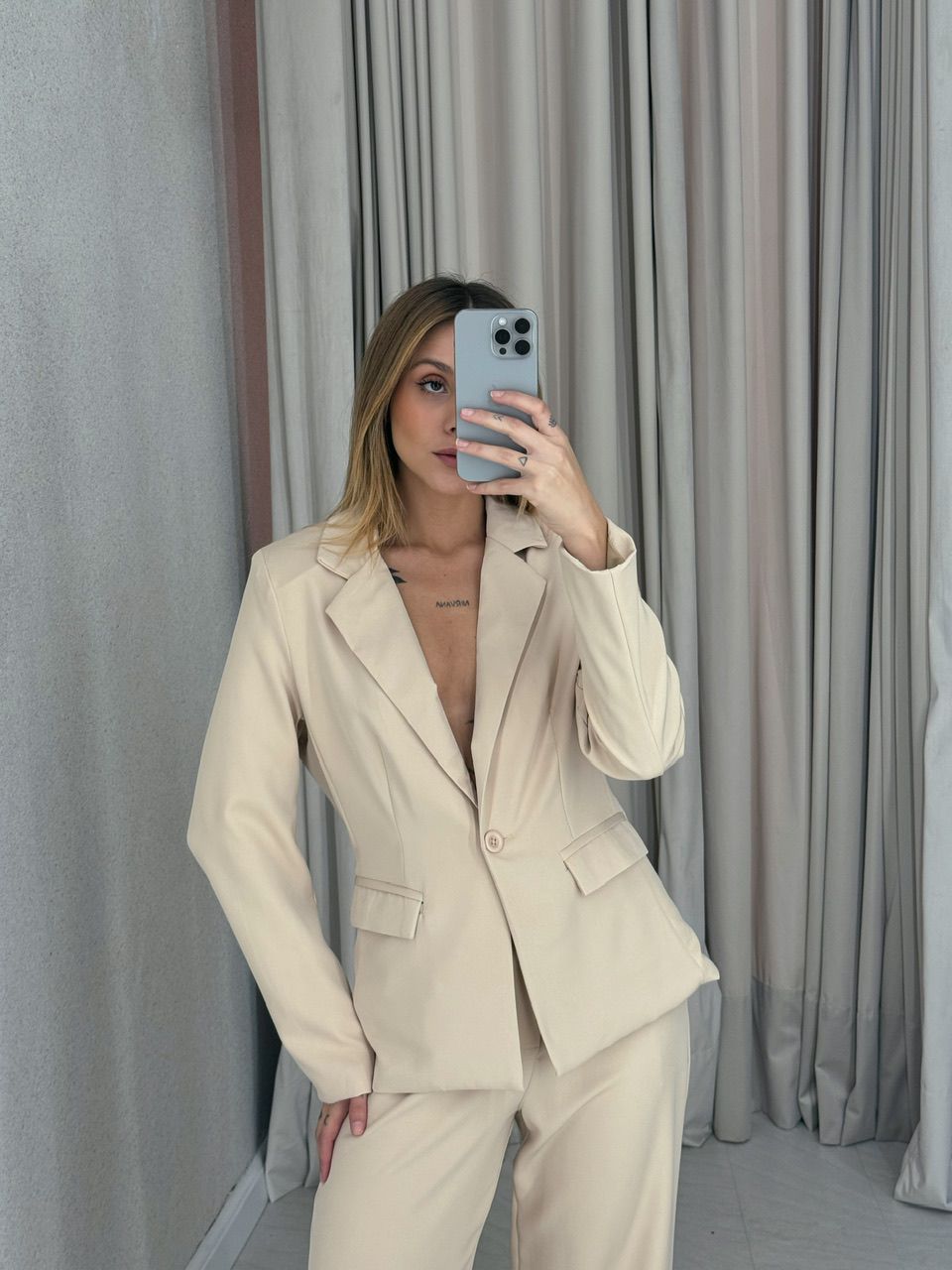 CONJUNTO ELLEN BLAZER NUDE