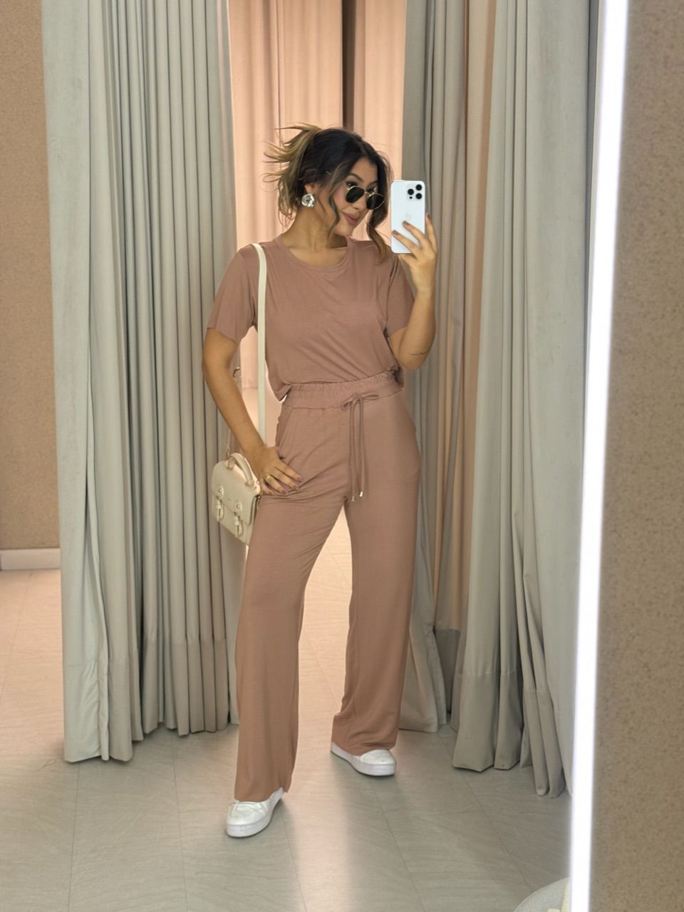 CONJUNTO CLOE CALÇA NUDE