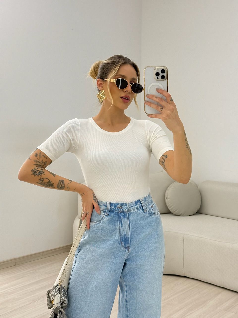 BLUSA ANANDA BASIC OFF
