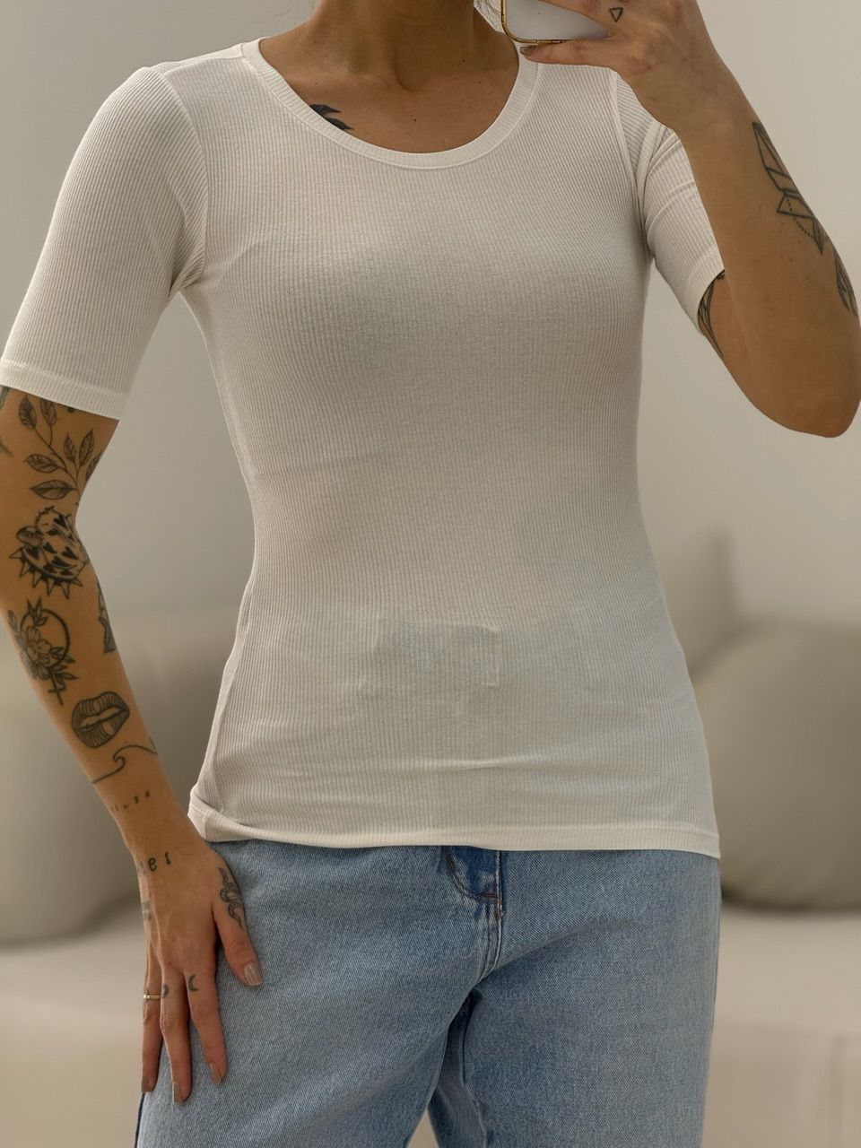 BLUSA ANANDA BASIC OFF