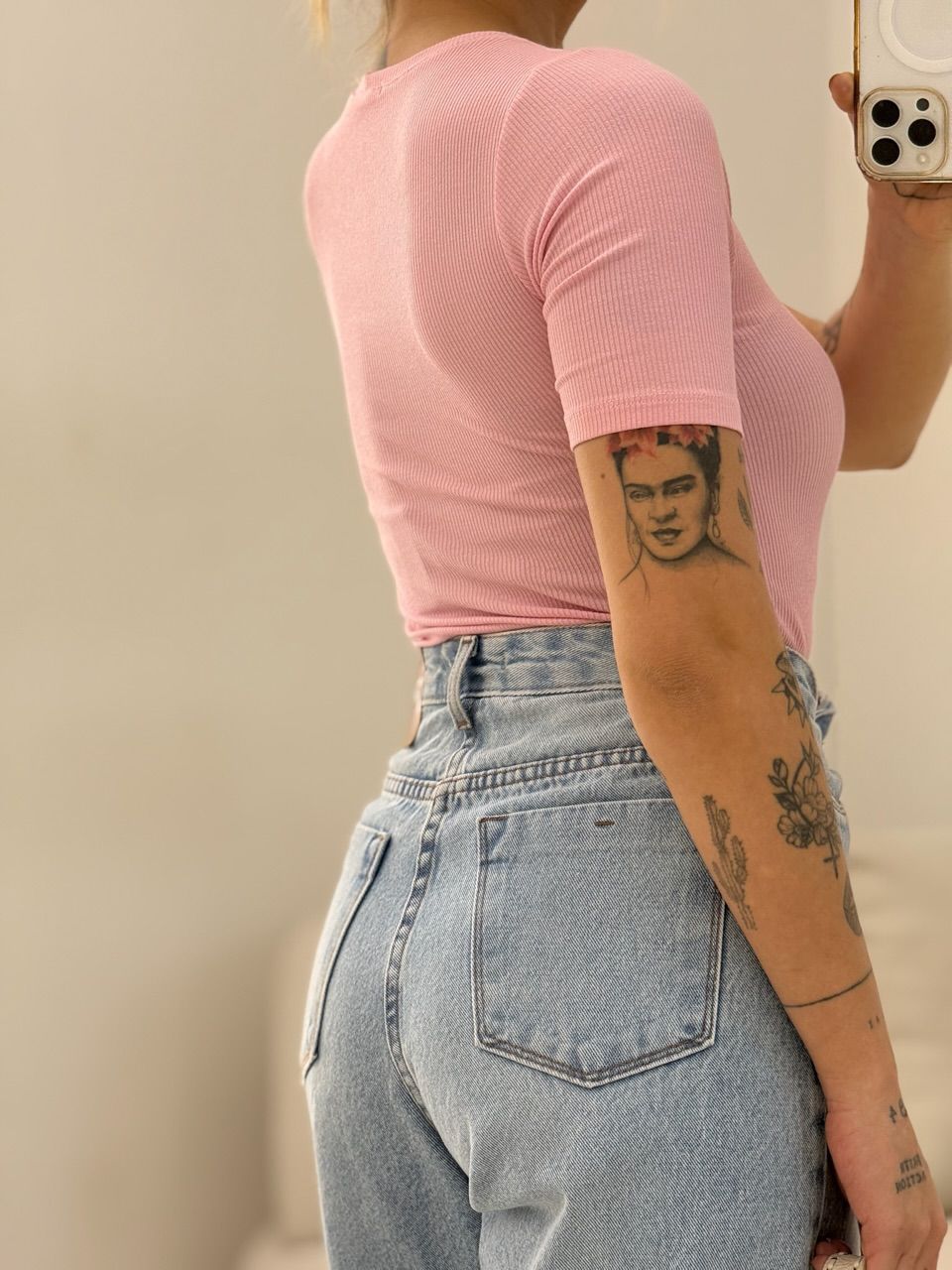 BLUSA ANANDA BASIC ROSA