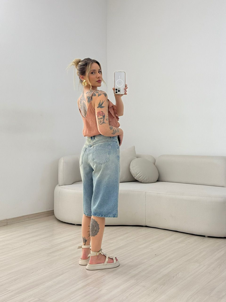 BLUSA TAIS ALÇA CAPUCCINO 