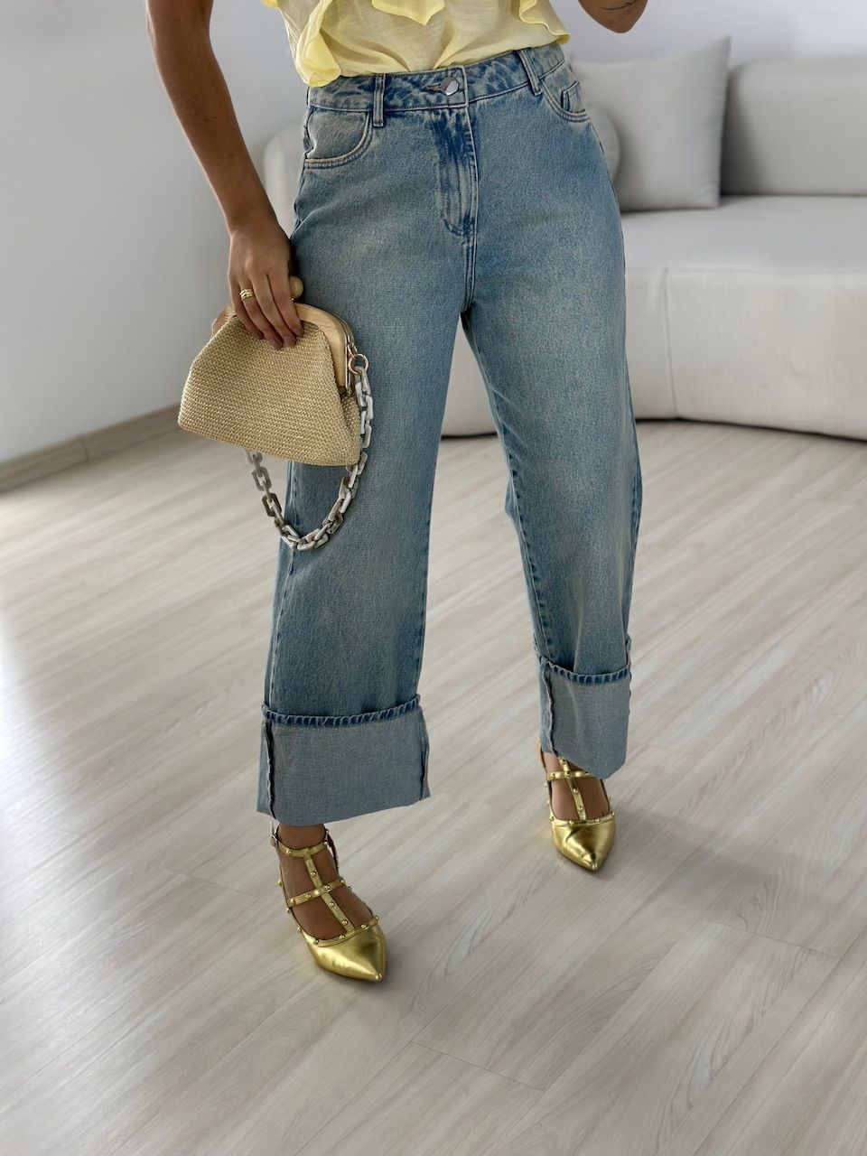 CALÇA TÂNIA CAPRI JEANS