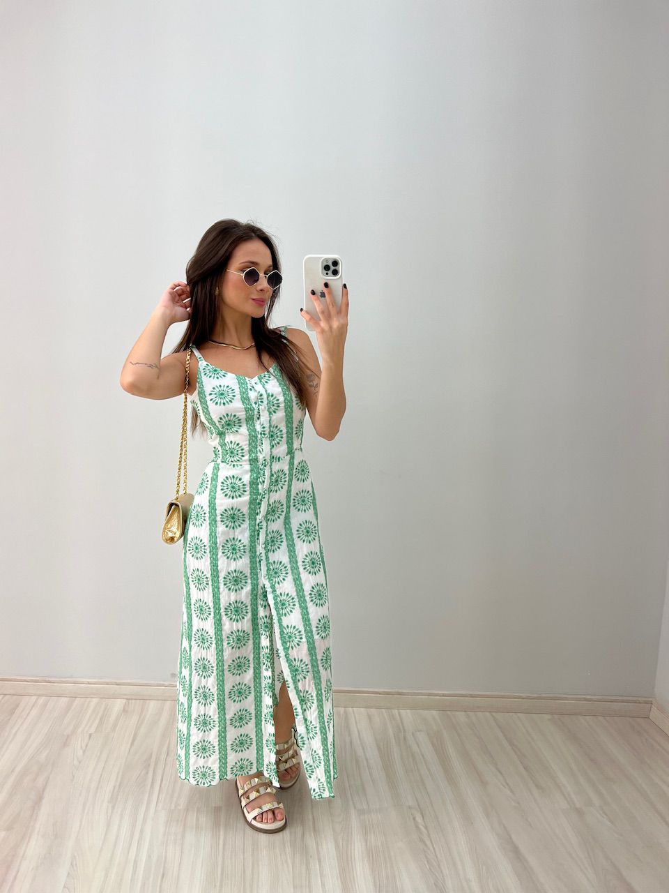 VESTIDO ROBERTA LAISE VERDE
