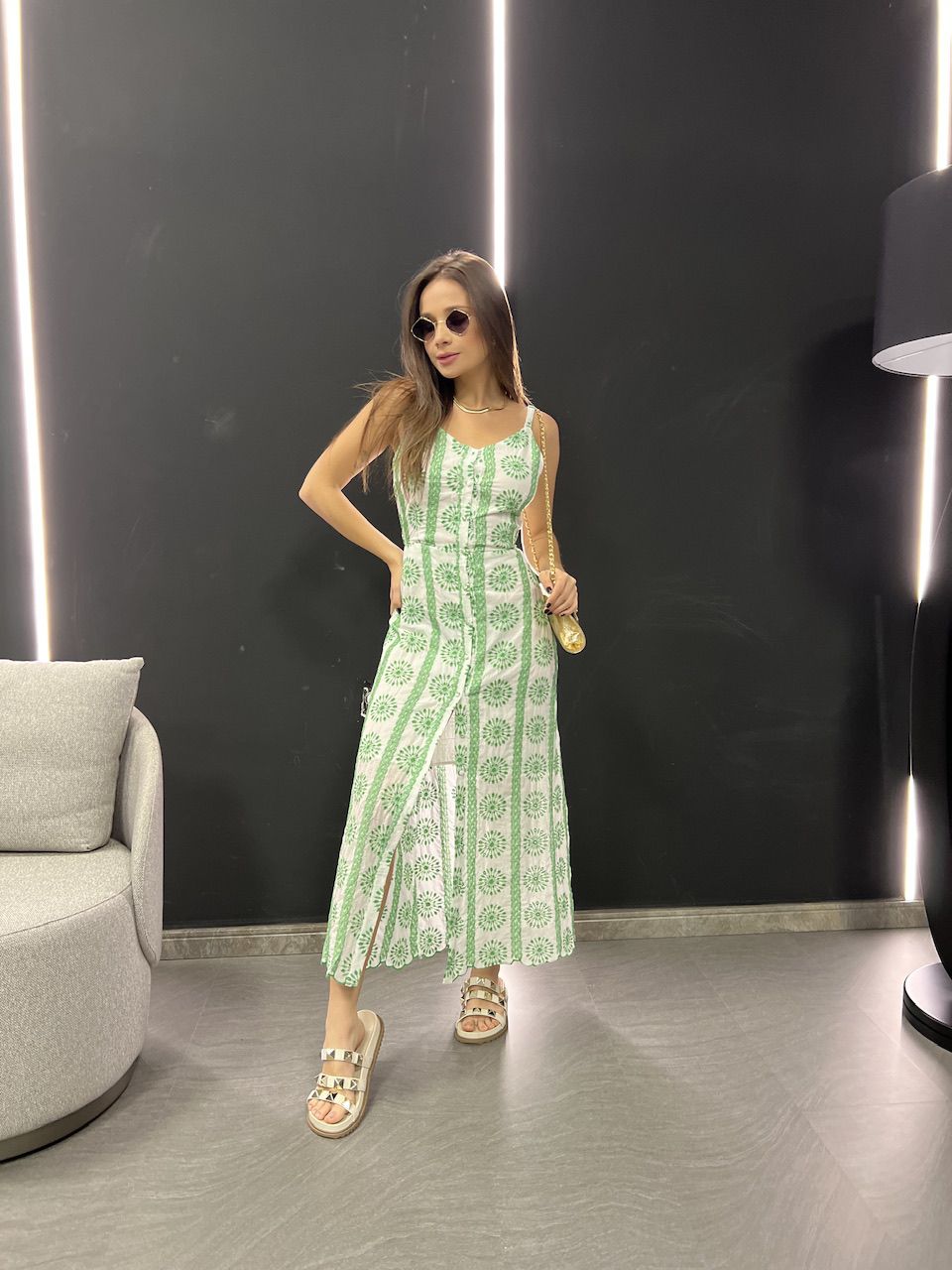 VESTIDO ROBERTA LAISE VERDE