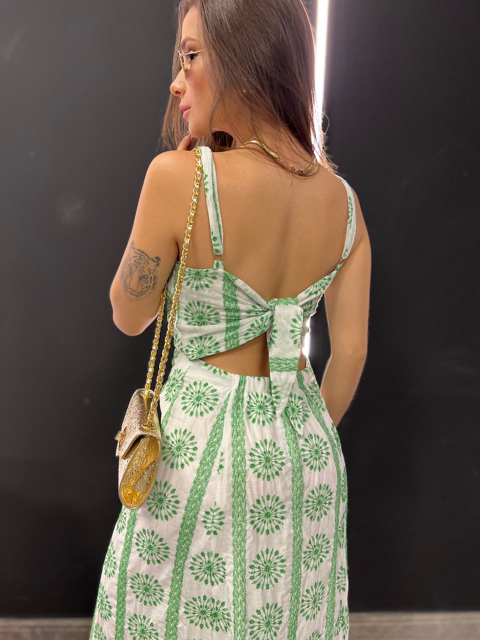 VESTIDO ROBERTA LAISE VERDE