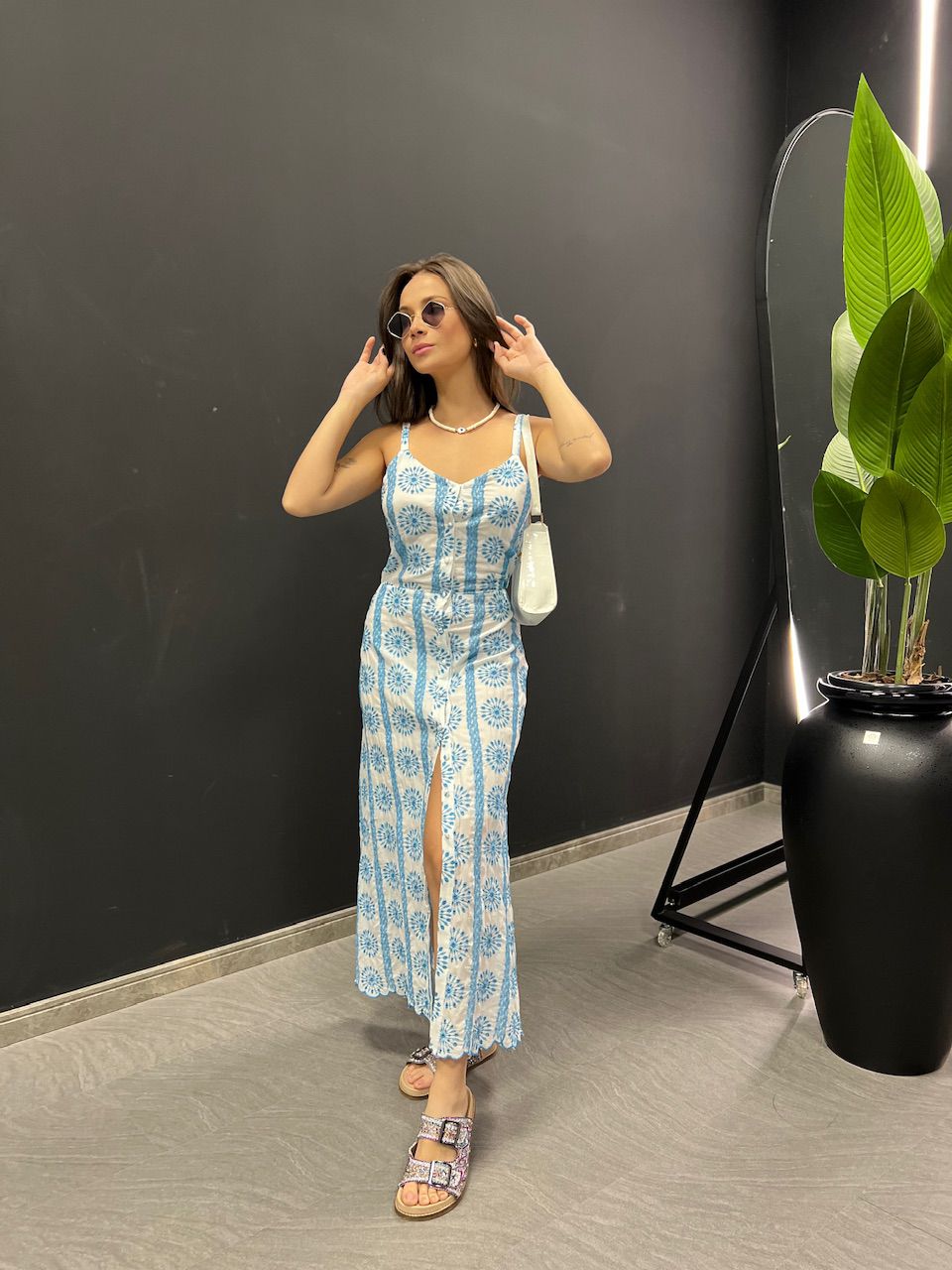 VESTIDO ROBERTA LAISE AZUL