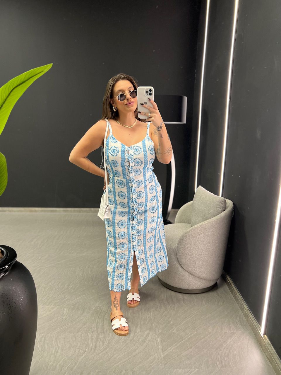 VESTIDO ROBERTA LAISE AZUL