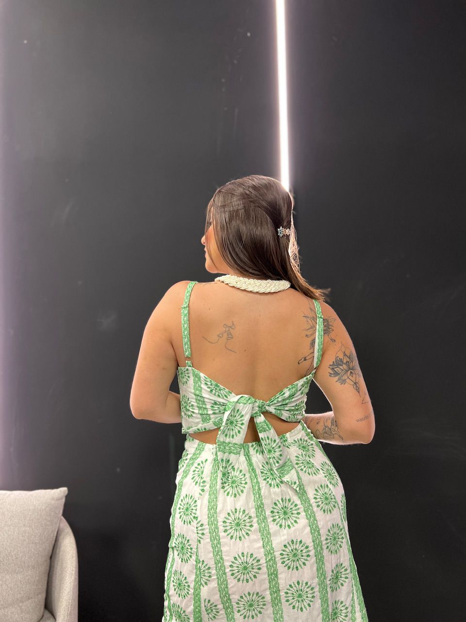 VESTIDO ROBERTA LAISE VERDE