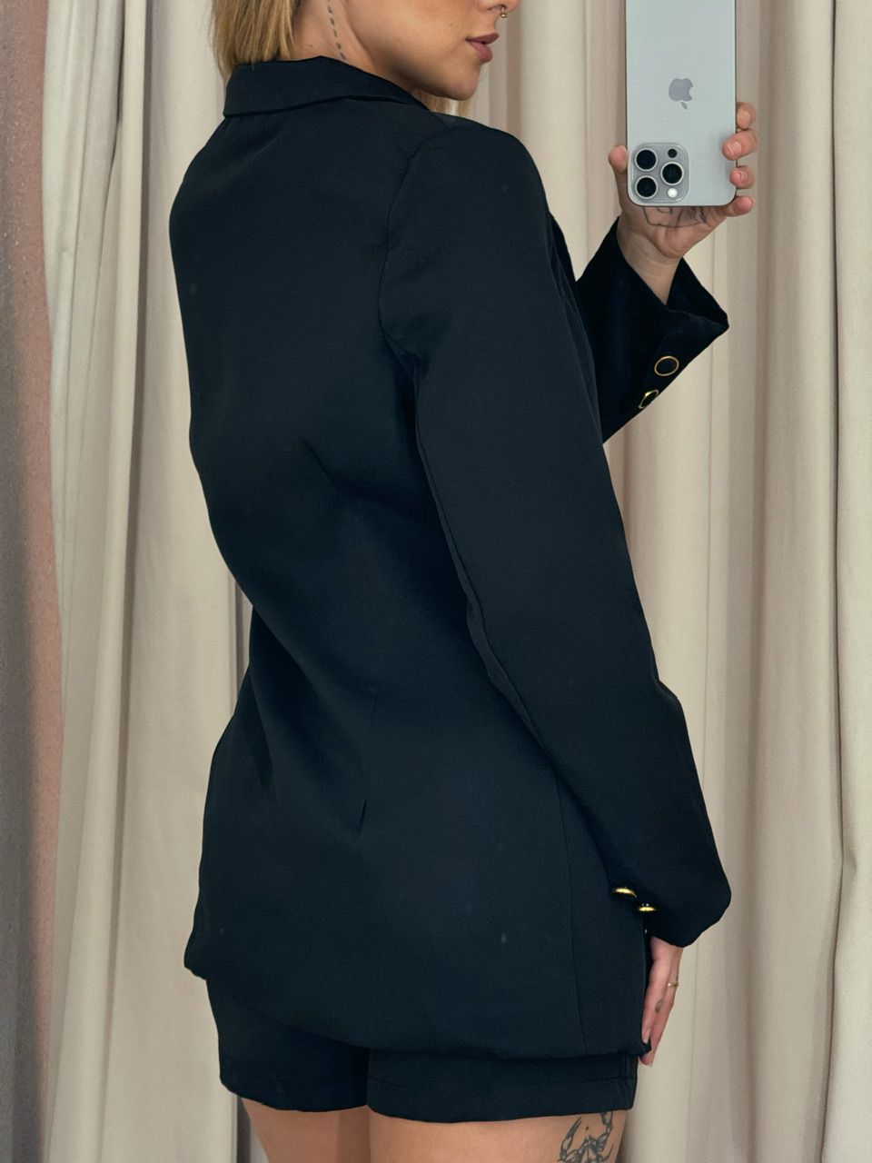 CONJUNTO ANTÔNIA BLAZER PRETO
