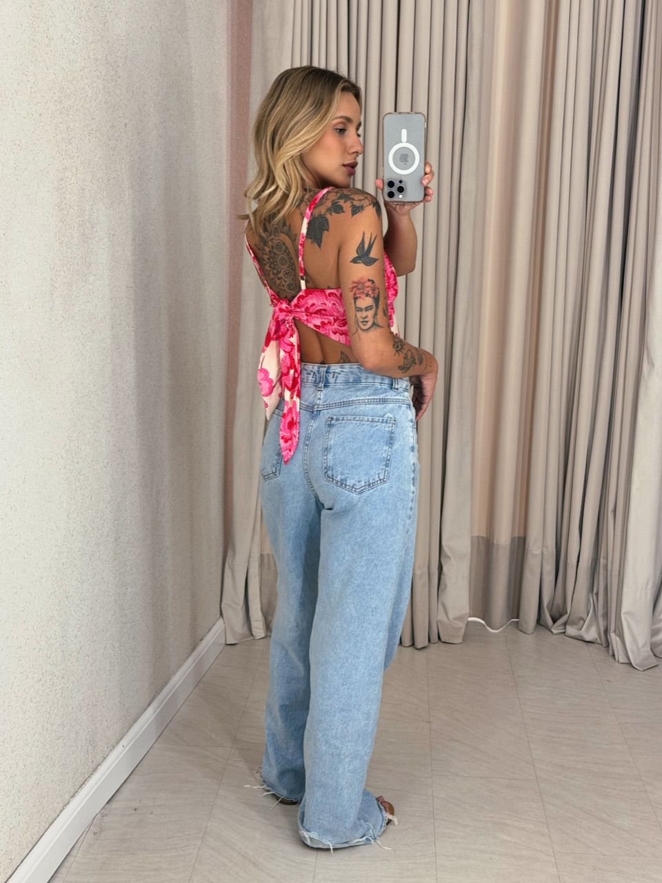 CONJUNTO KIMONO LARA TOP ROSA