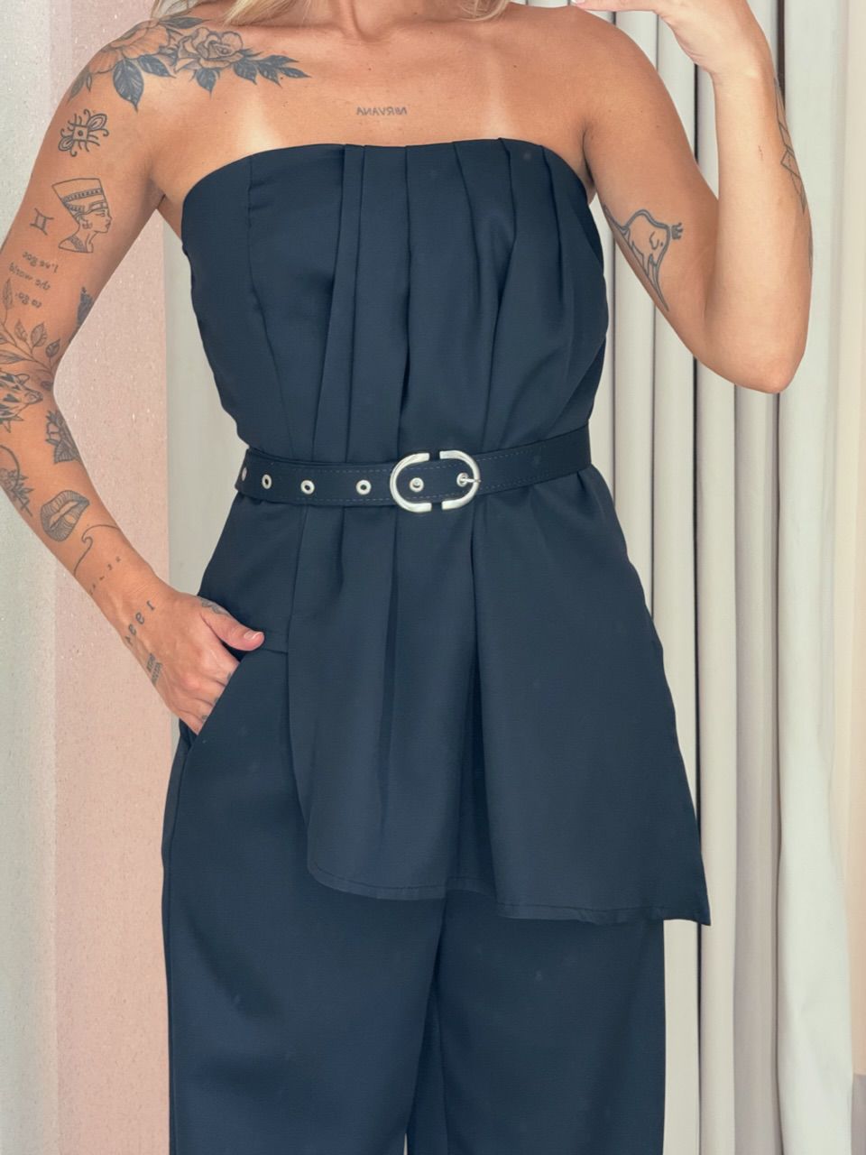 CONJUNTO MONICA TOMARA QUE CAIA PRETO