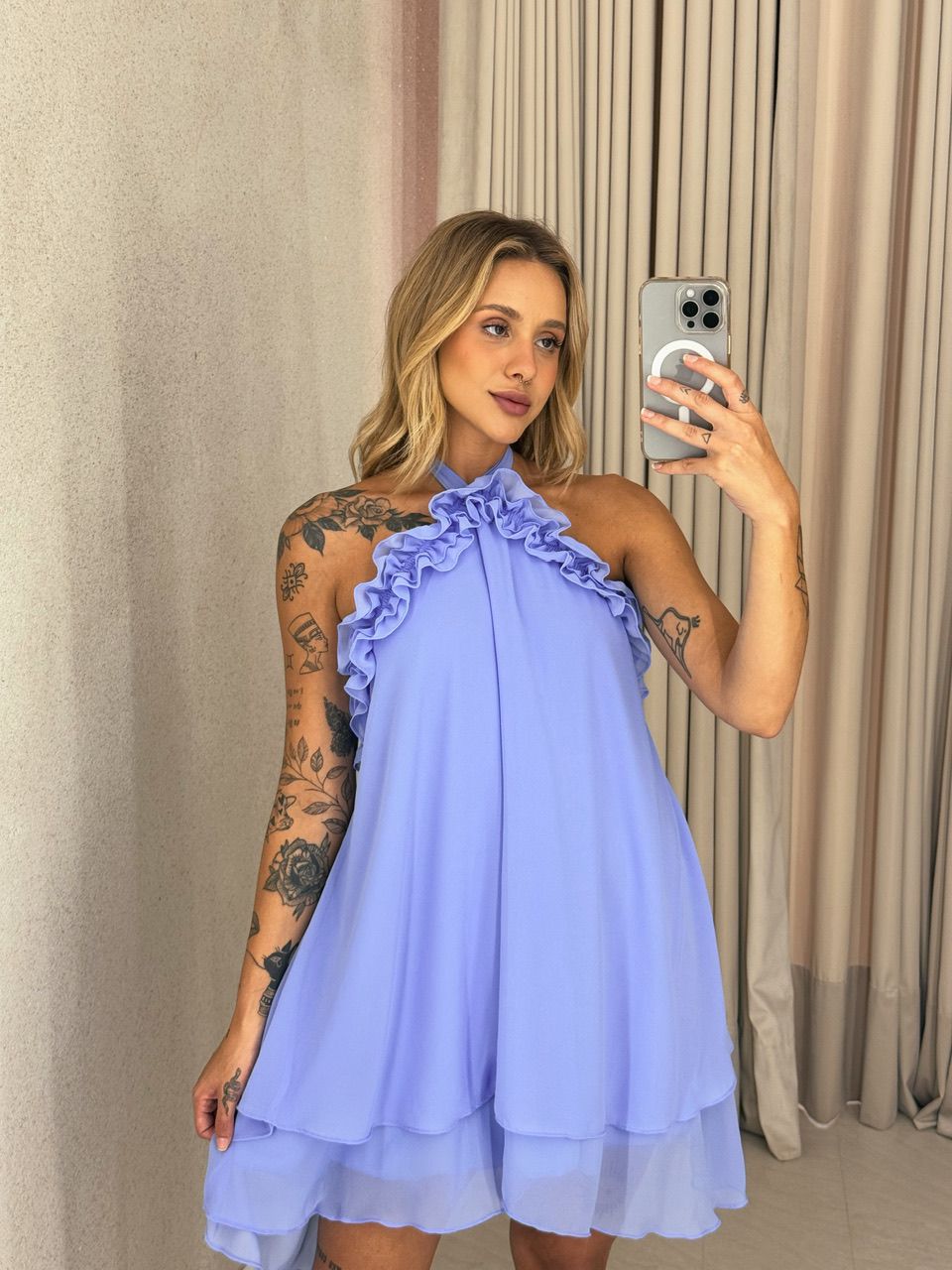 VESTIDO JULIETTE CURTO VIOLETA