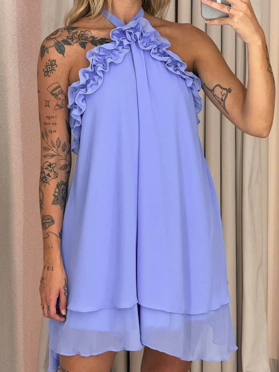 VESTIDO JULIETTE CURTO VIOLETA