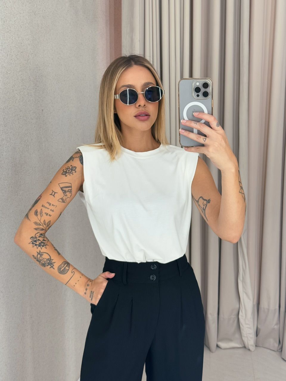 BLUSA ODETTE MUSCLE OFF