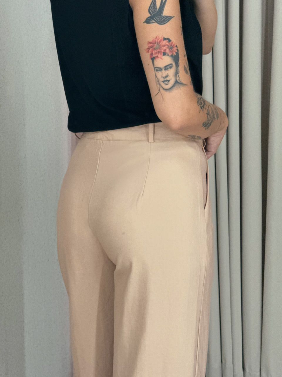 CALÇA EVELYN PANTALONA Nude
