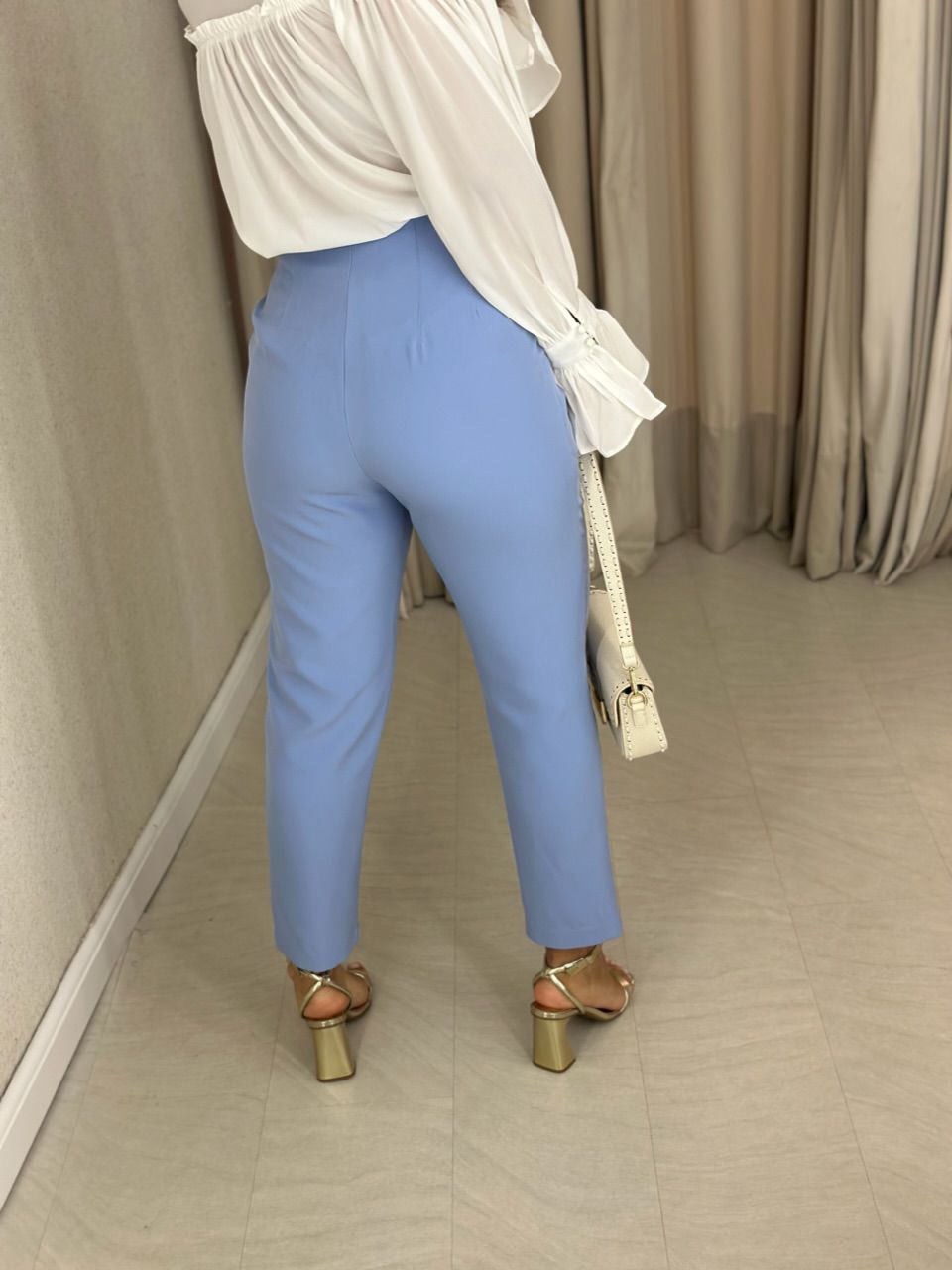CALÇA FÁTIMA SKINNY AZUL