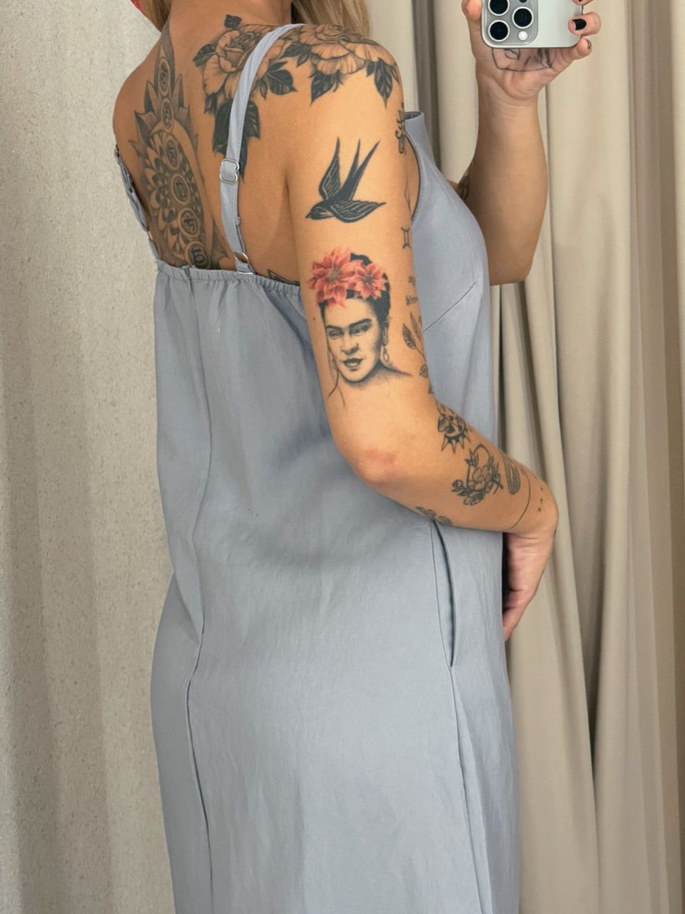 VESTIDO MAURA ALÇA CINZA