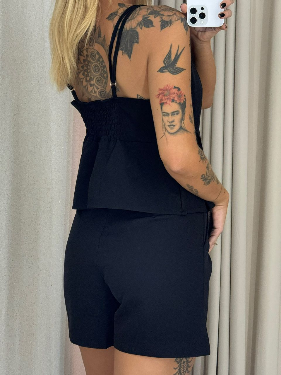 CONJUNTO VANESSA Short preto