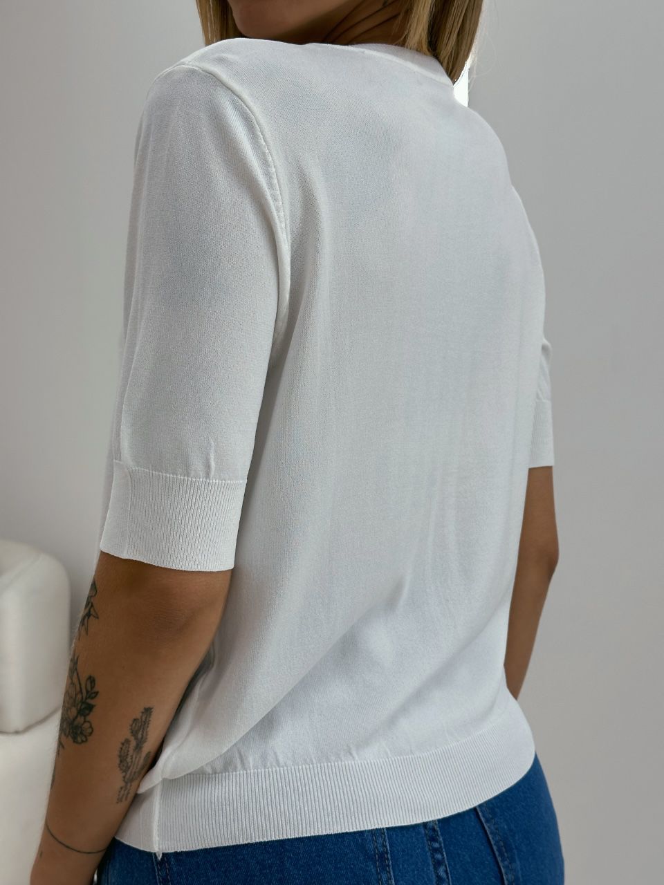 BLUSA MANU TRICOT BASIC OFF