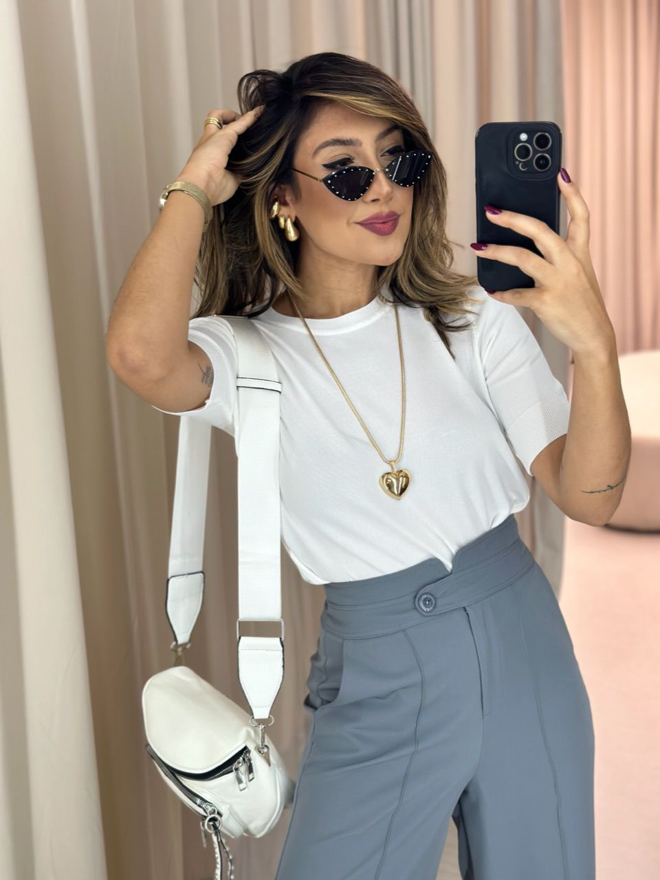 BLUSA MANU TRICOT BASIC OFF