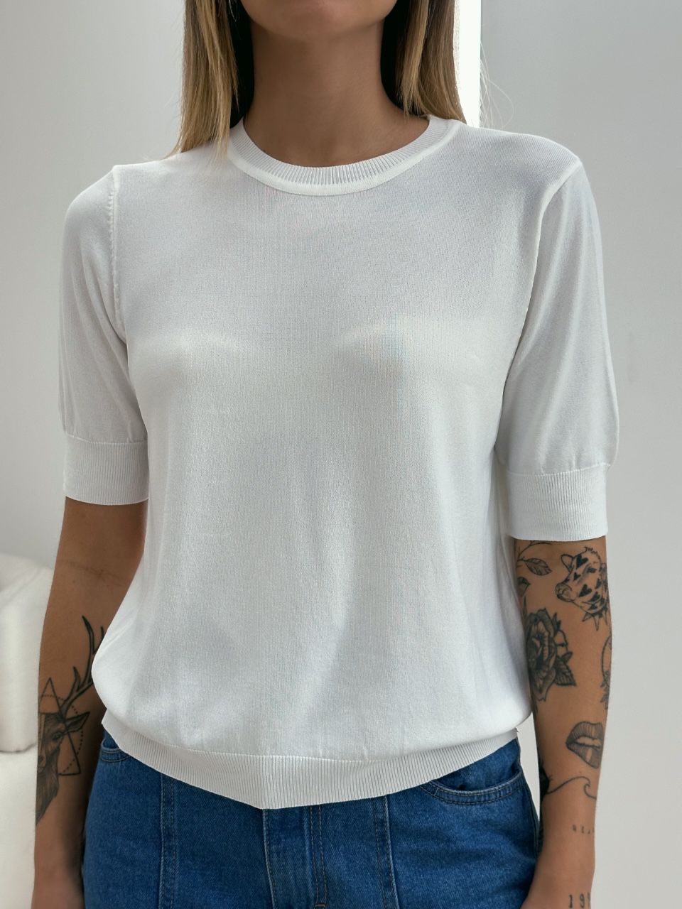 BLUSA MANU TRICOT BASIC OFF