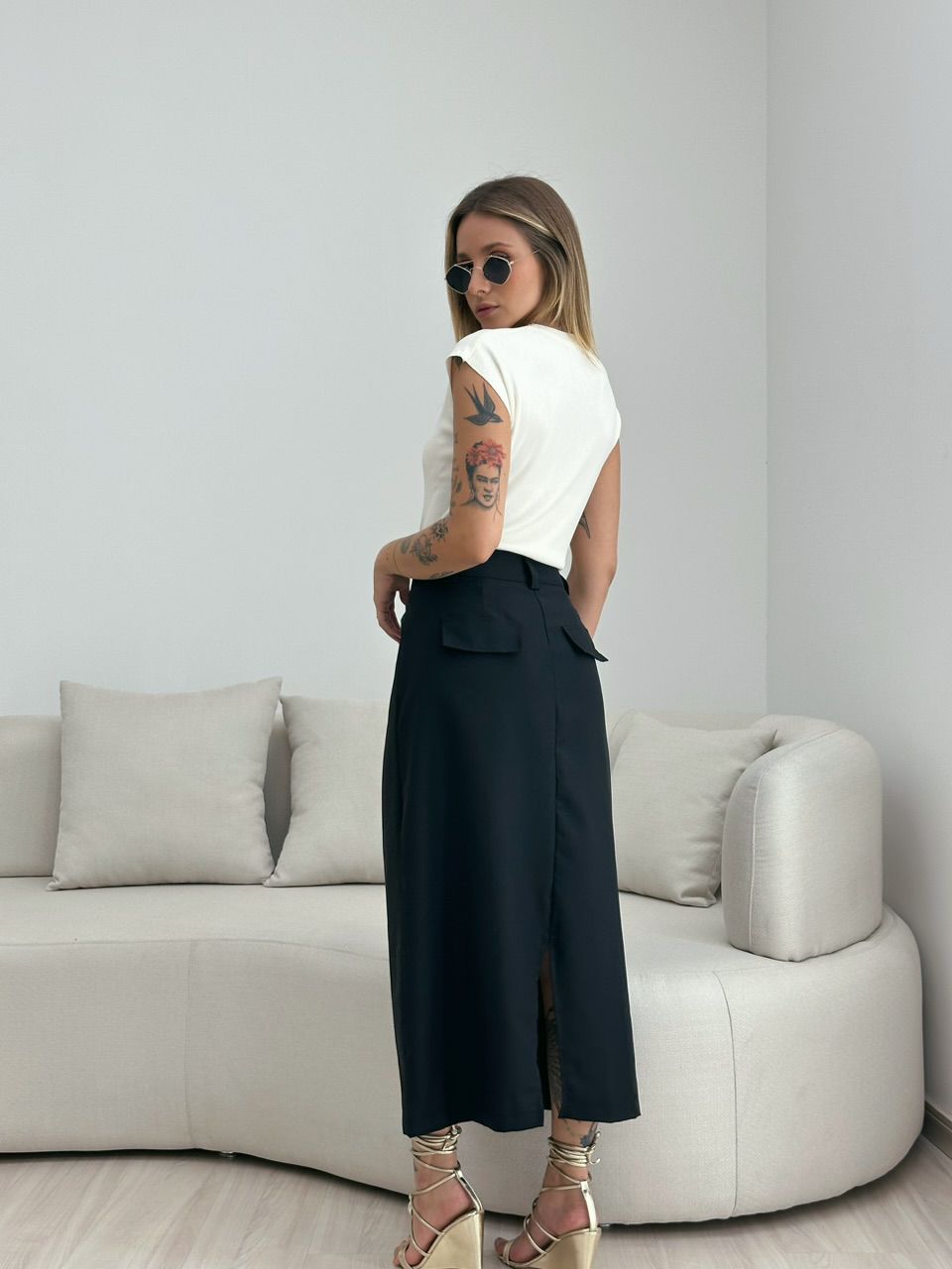 SAIA KARINA MIDI PRETA