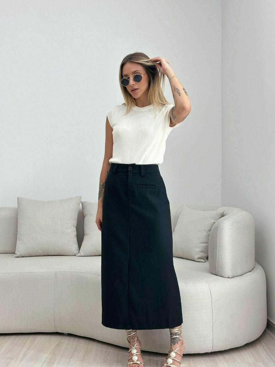 SAIA KARINA MIDI PRETA