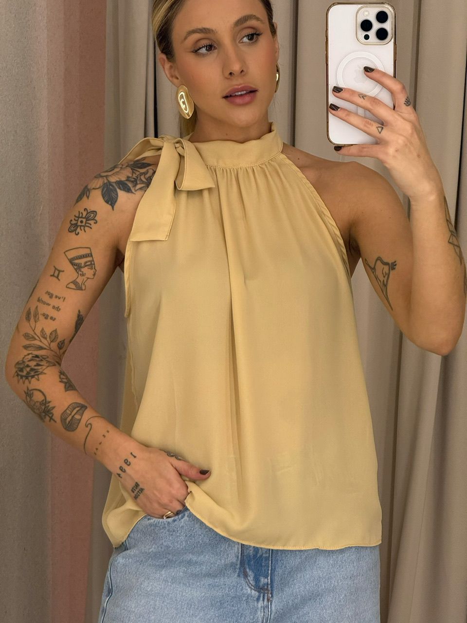 BLUSA KEROLYN. CAVADA NUDE