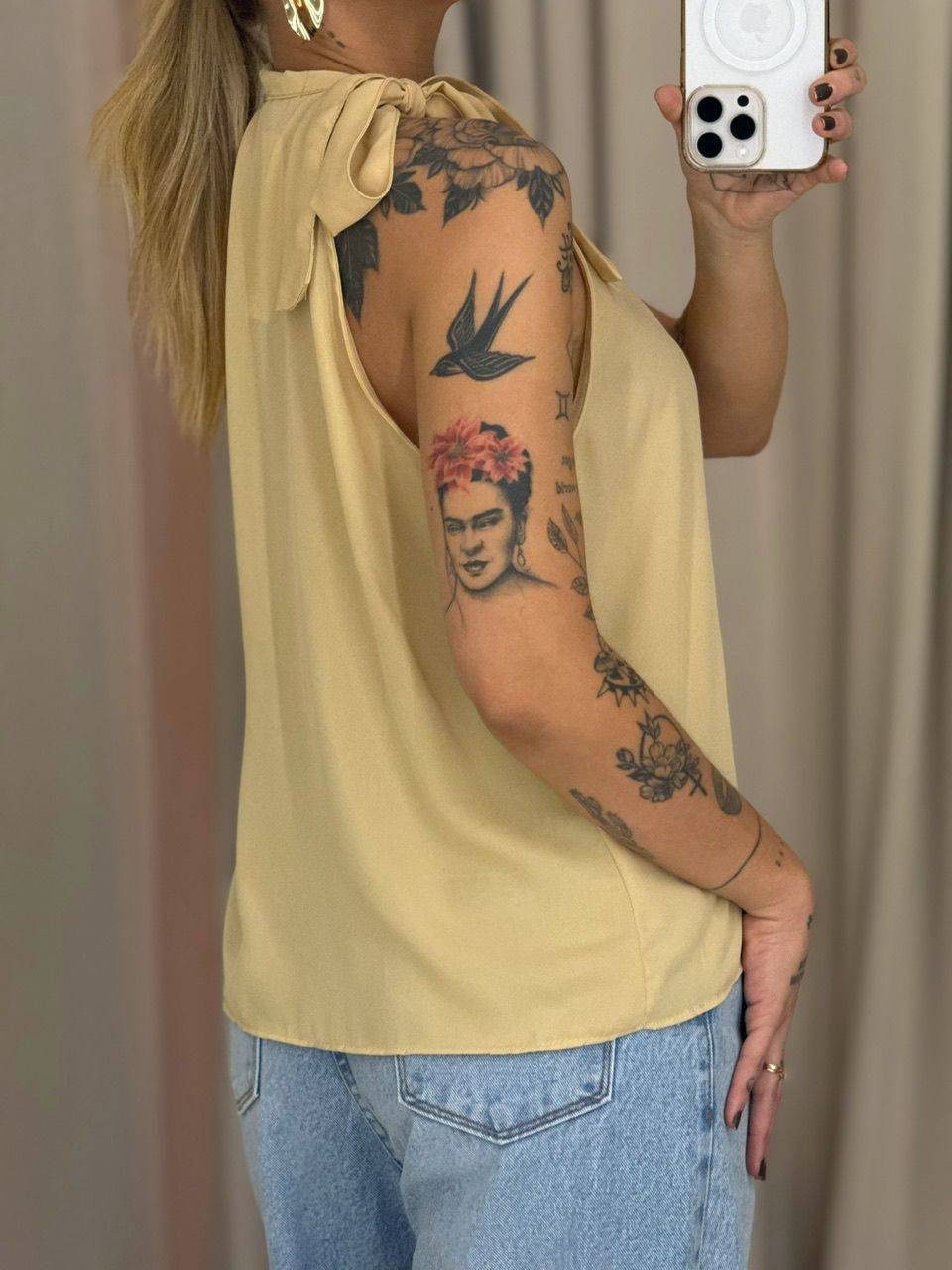 BLUSA KEROLYN. CAVADA NUDE