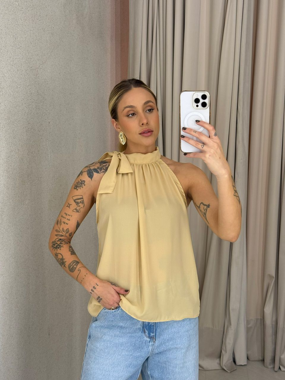 BLUSA KEROLYN. CAVADA NUDE