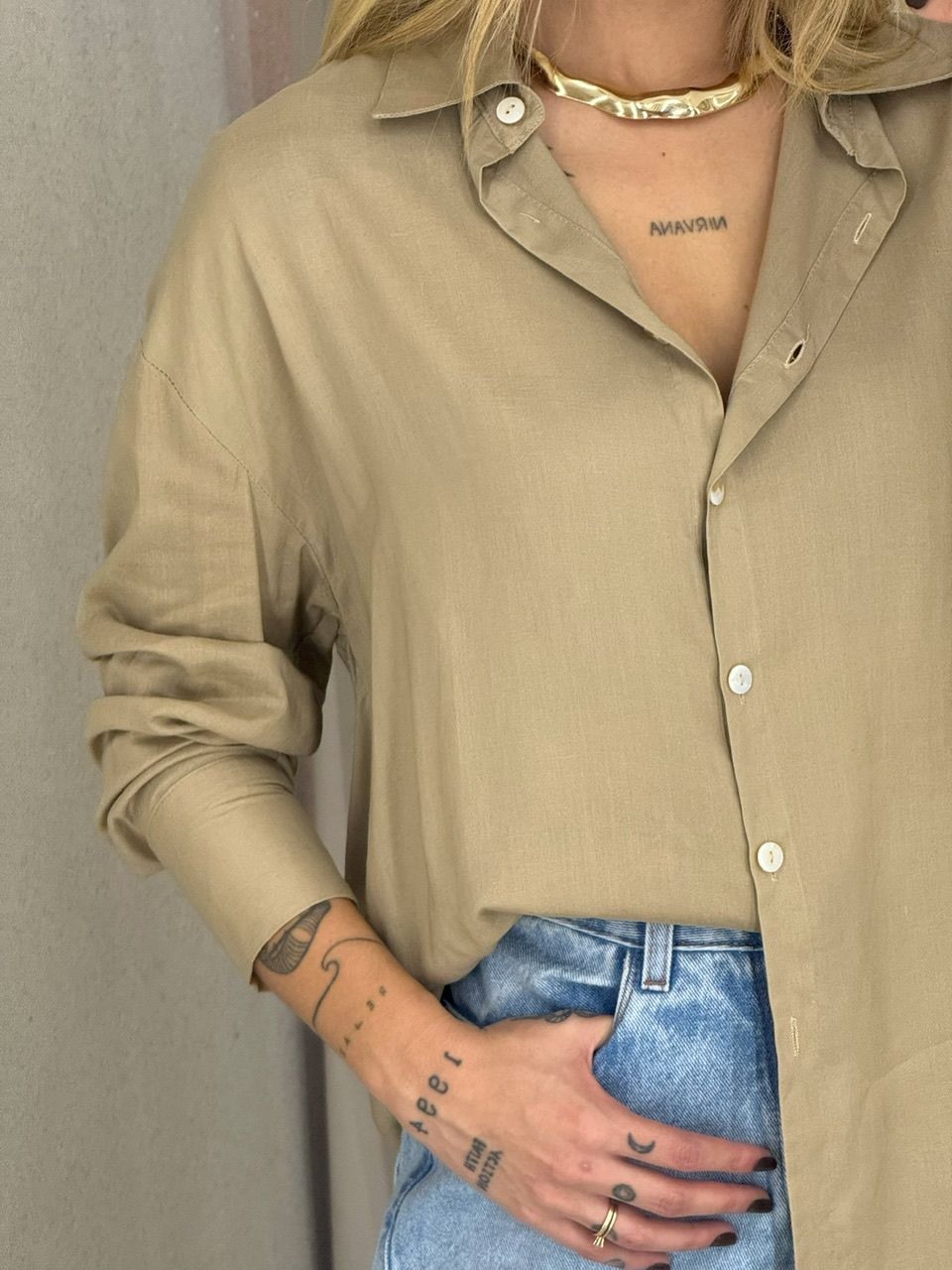 CAMISA ANDREIA LISA NUDE