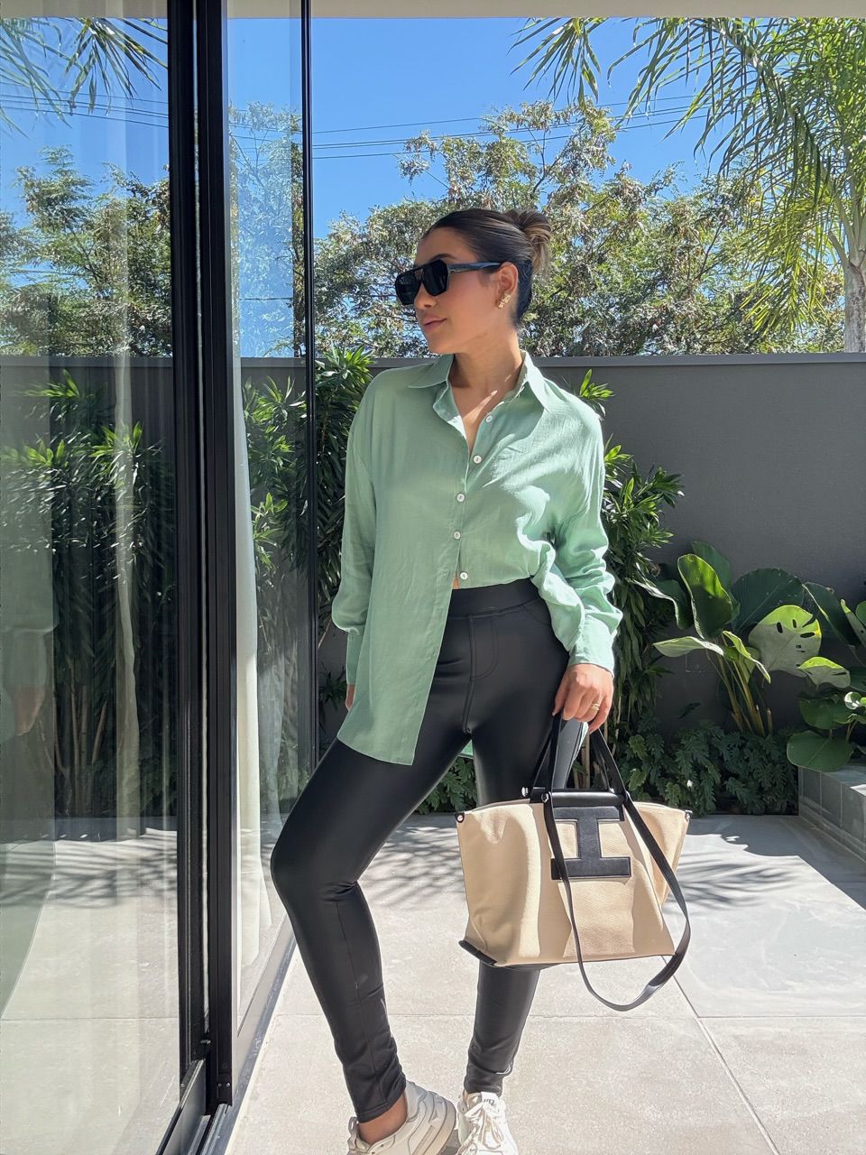CAMISA ANDREIA LISA VERDE