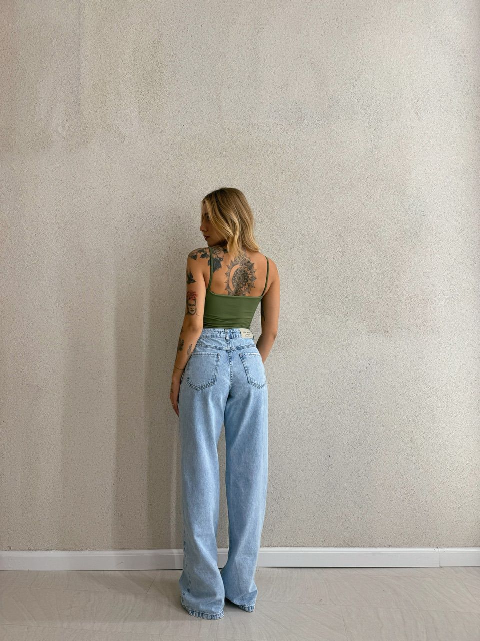 BODY ARIEL ALÇA verde