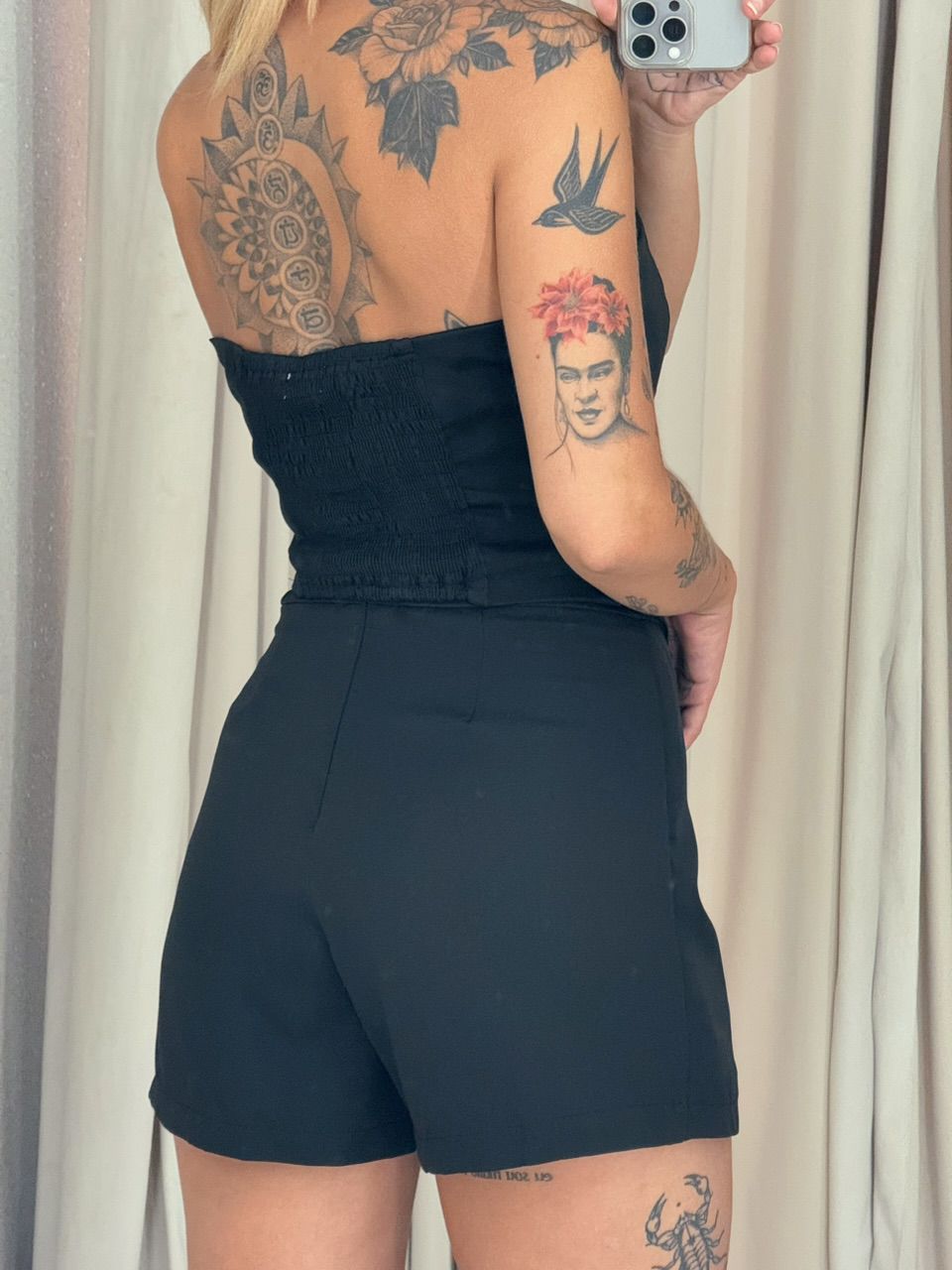 CONJUNTO LUCIMARA ZÍPER PRETO