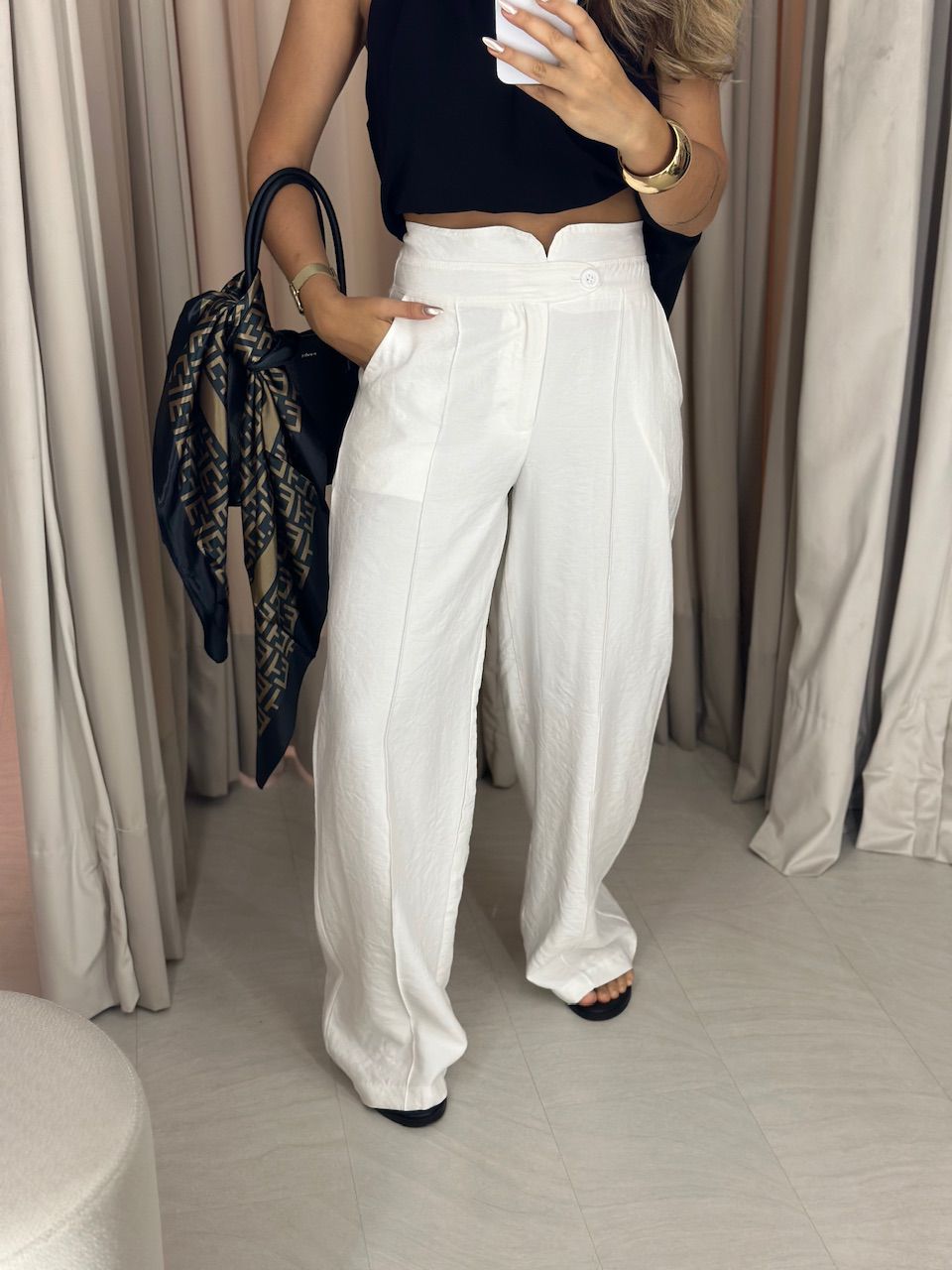 CALÇA CHARLENE PANTALONA off