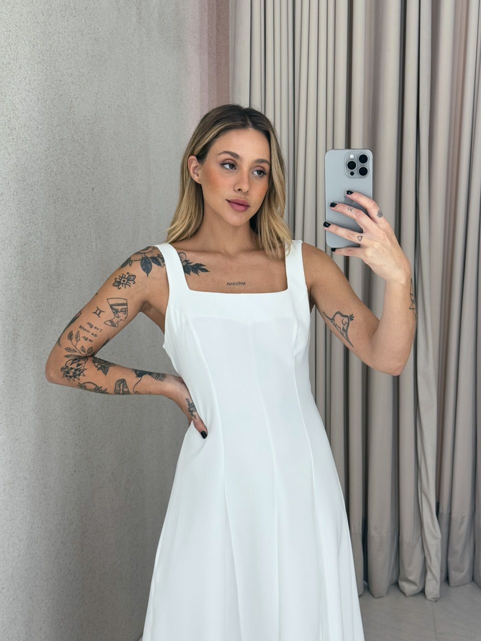 VESTIDO CAROLINE MIDI off