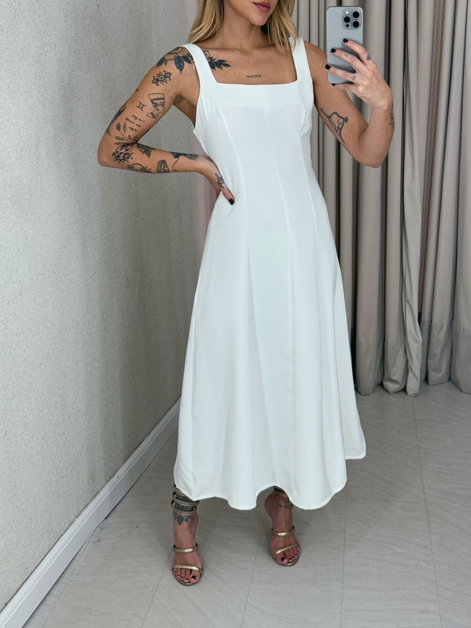 VESTIDO CAROLINE MIDI off