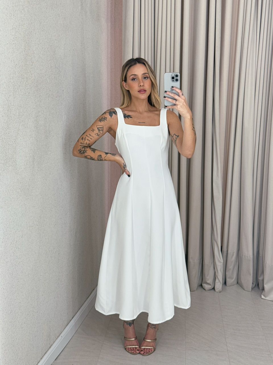 VESTIDO CAROLINE MIDI off