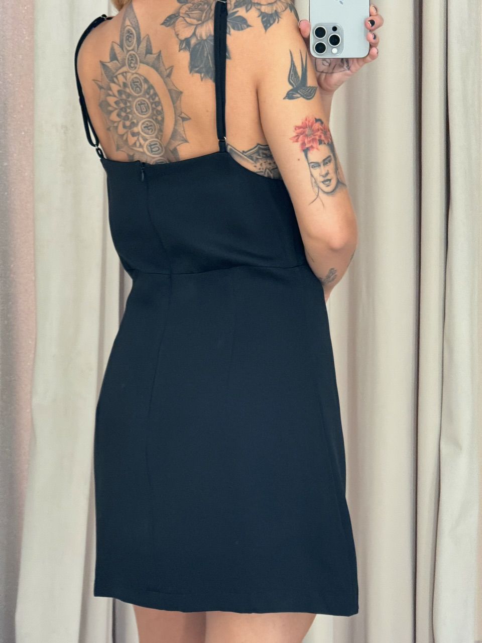 VESTIDO SUSAN ALÇA preto