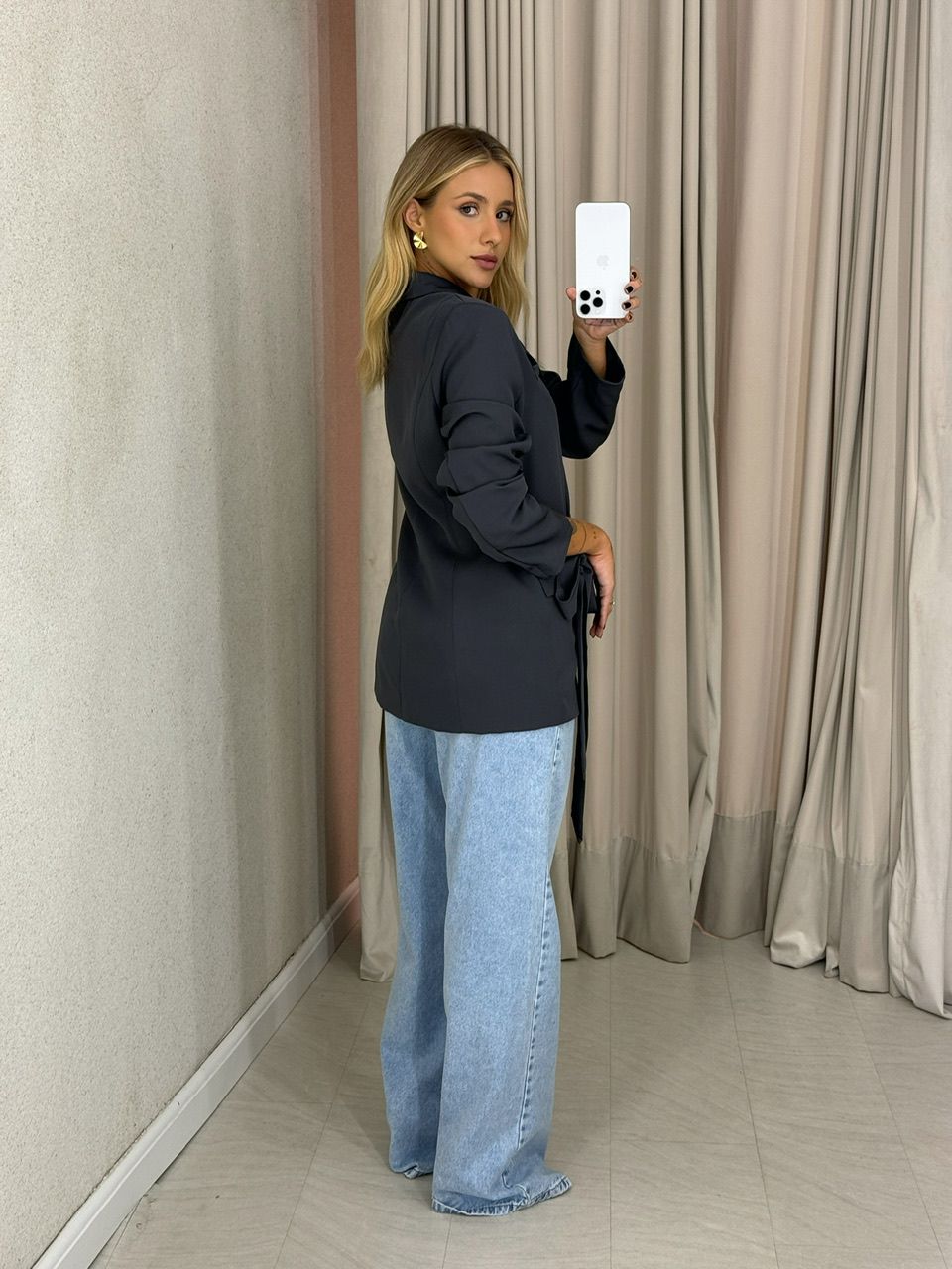 BLAZER ISABELA AMARRAÇÃO CHUMBO