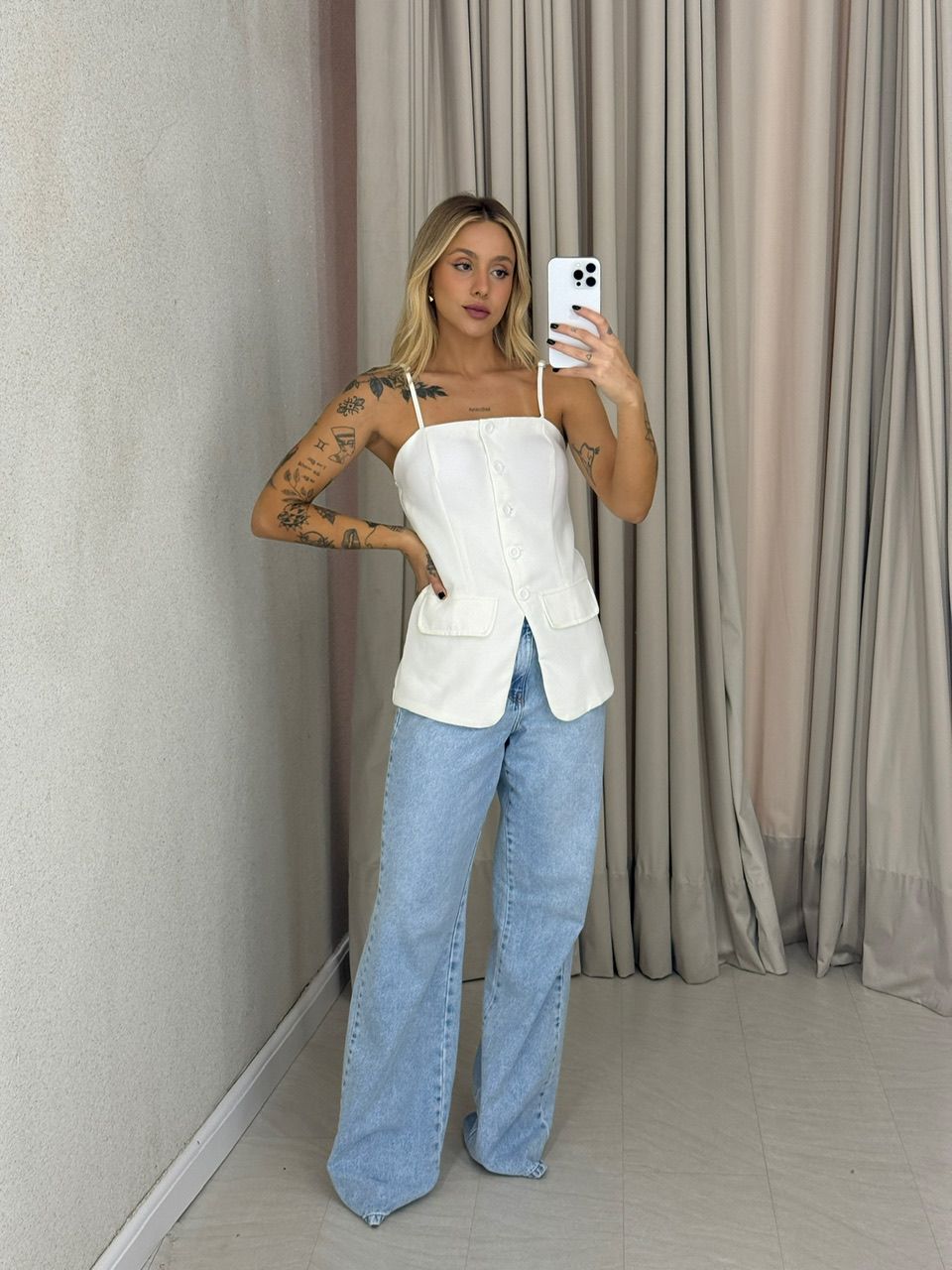 BLUSA FRAN ALÇA OFF