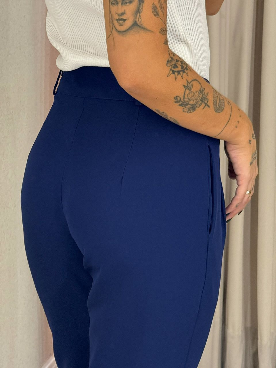 CALÇA ROSIMEIRE SKINNY MARINHO