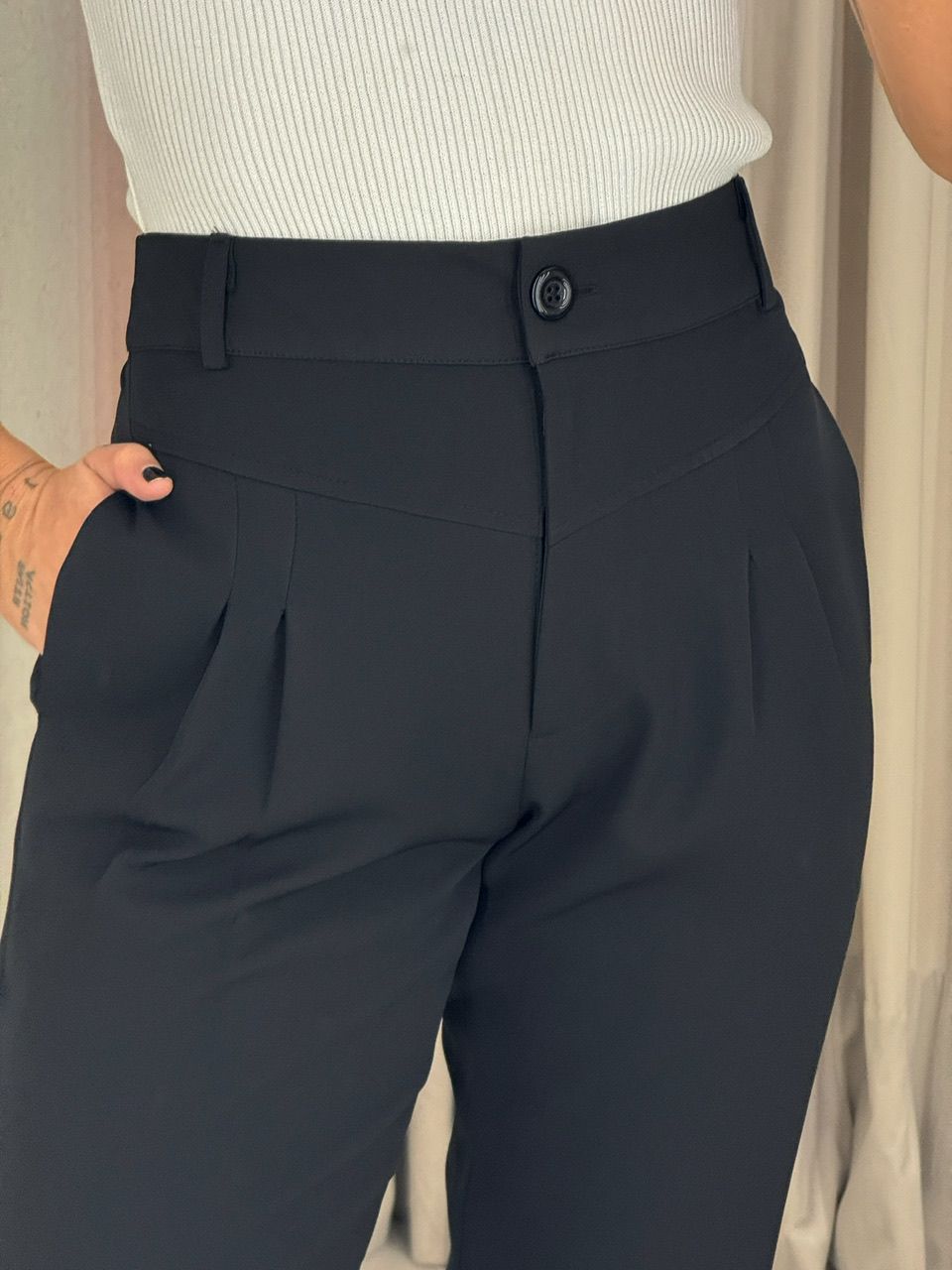 CALÇA ROSIMEIRE SKINNY PRETA