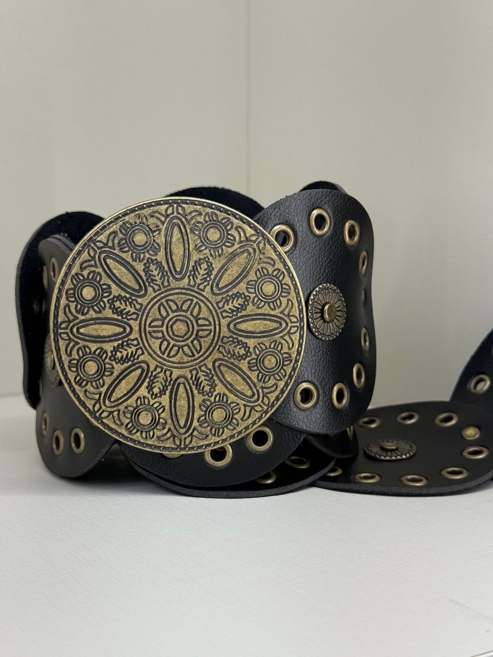CINTO DALLAS BOHO PRETO - 0064090032 - CAROLLA FERRARO