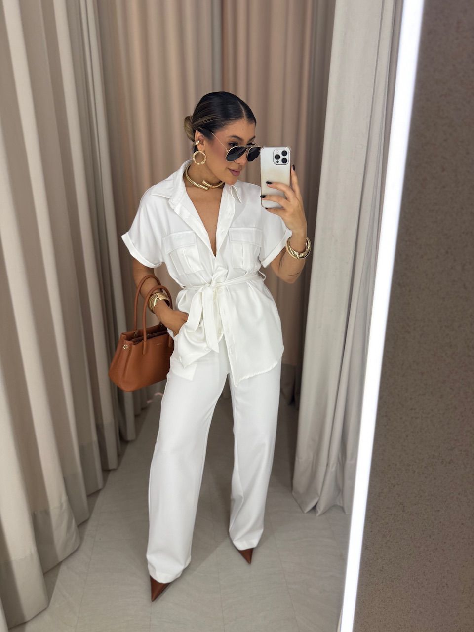  CONJUNTO FRANCISCA CALÇA OFF - 0064400048 - CAROLLA FERRARO