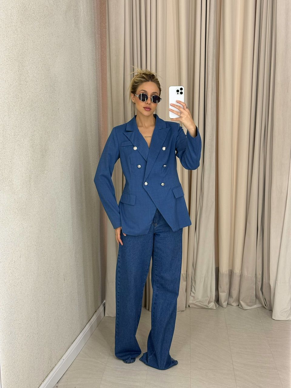 BLAZER LORENA BOTÕES MARINHO