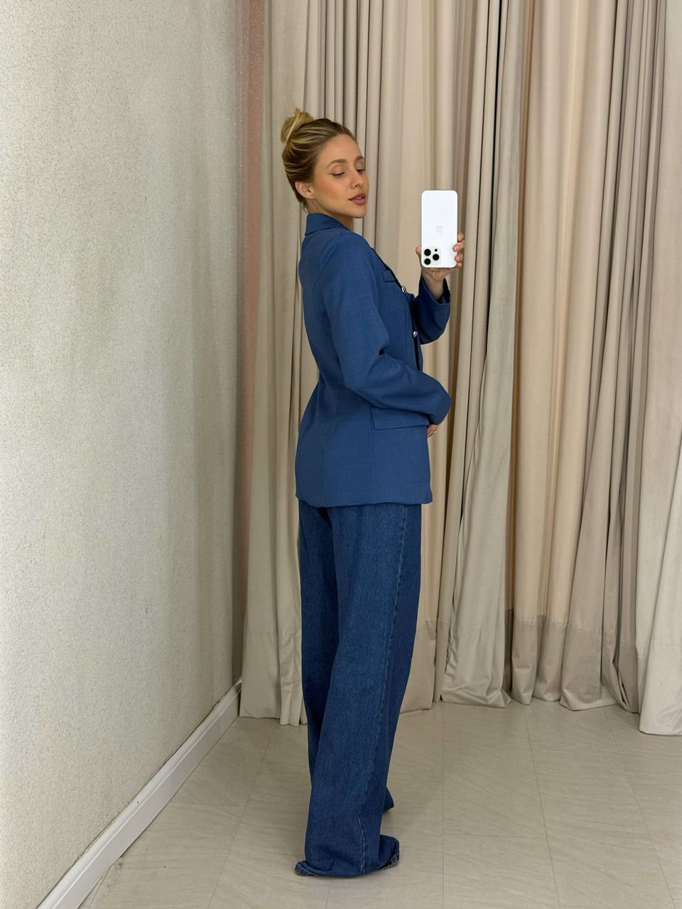 BLAZER LORENA BOTÕES MARINHO